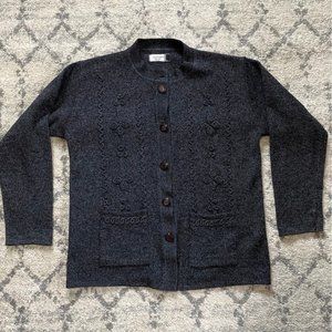 Jon & Anna Grey Acrylic Cardigan